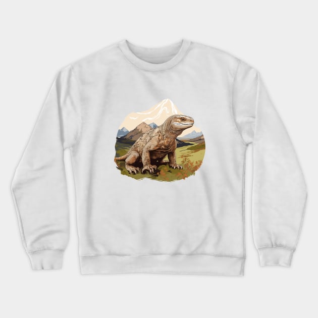 Komodo Dragon Crewneck Sweatshirt by zooleisurelife